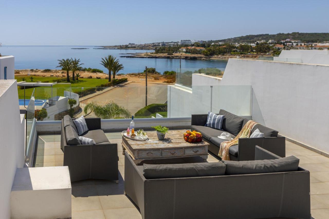 Protaras Villa Kalena Seafront エクステリア 写真