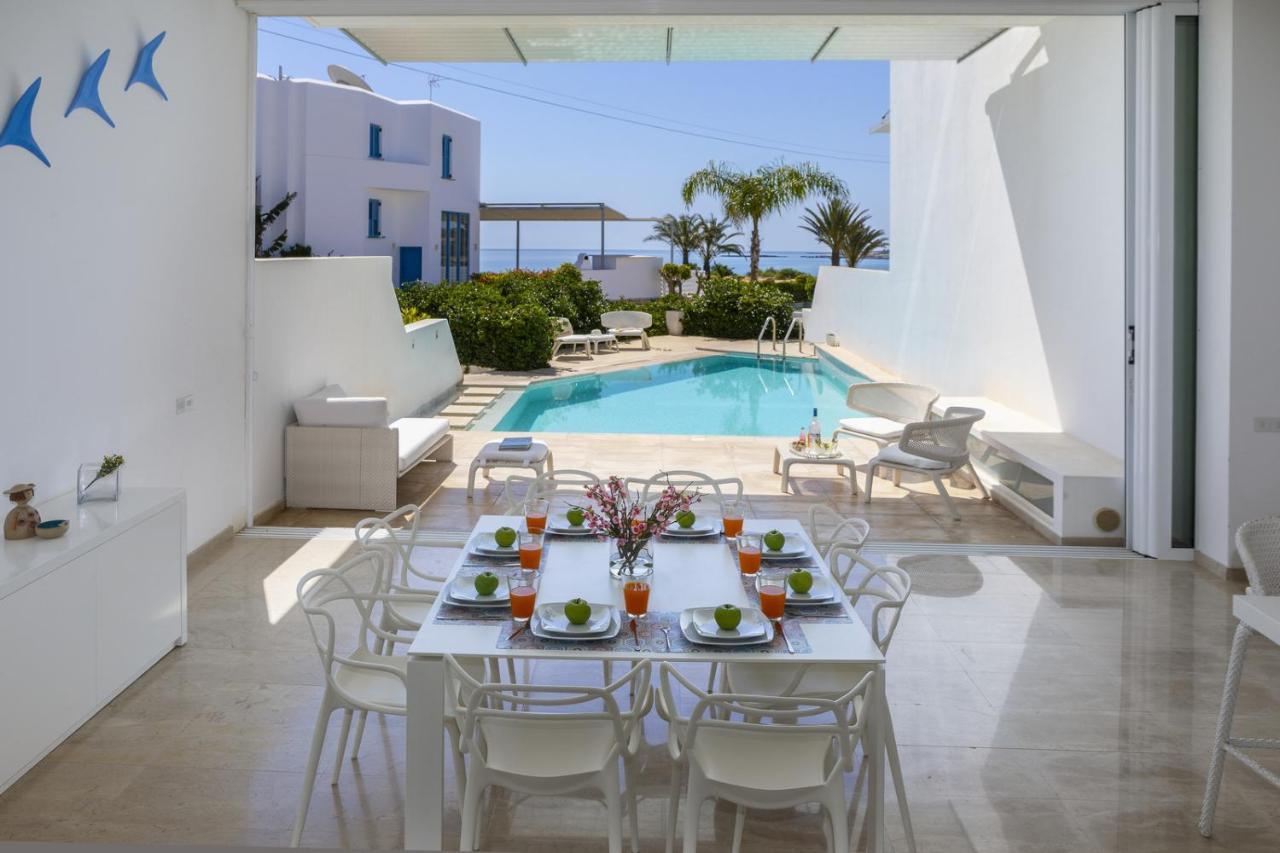 Protaras Villa Kalena Seafront エクステリア 写真